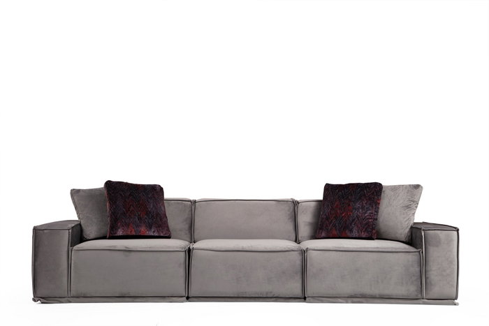 Atelier Del Sofa Lego 3 Seater Gris